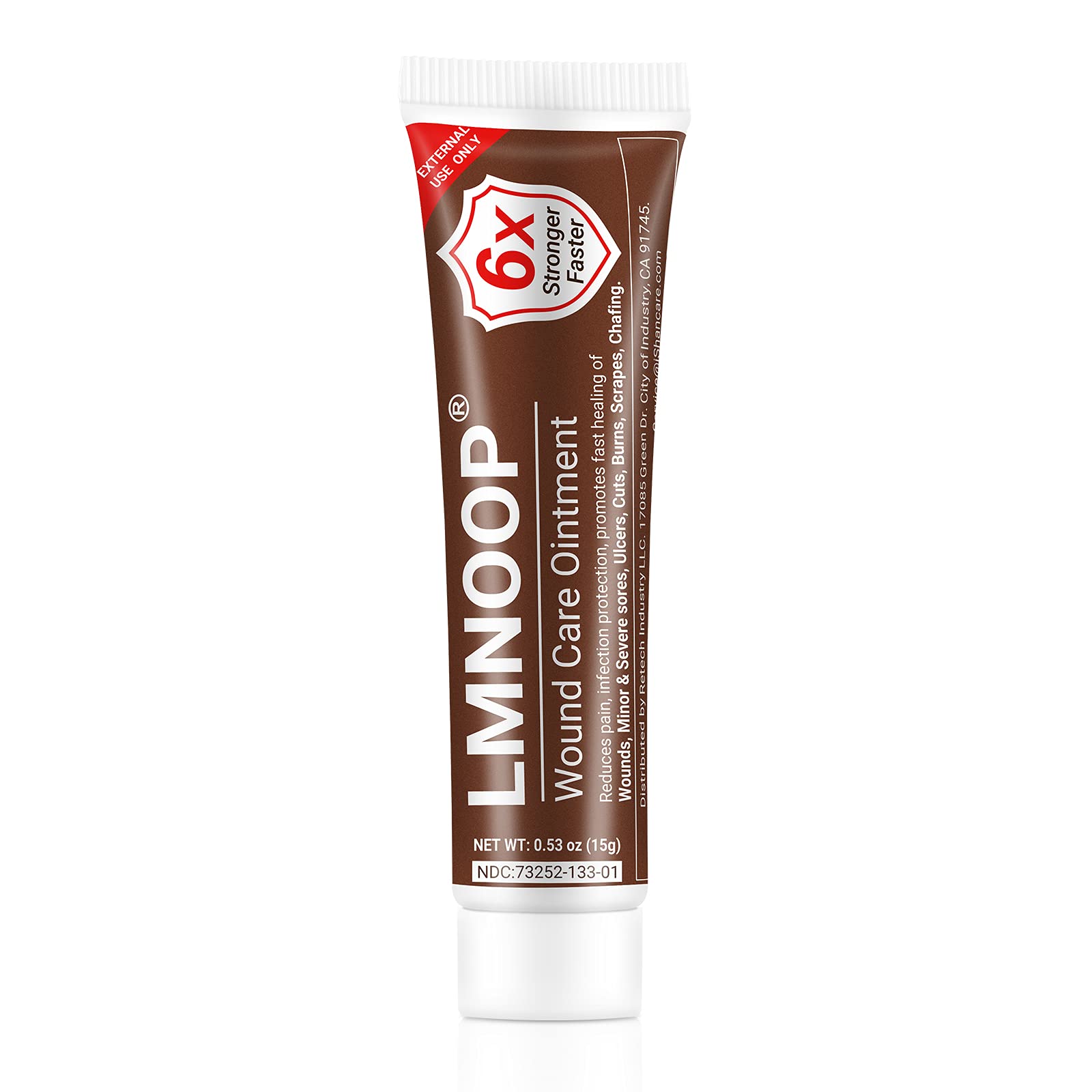 LMNOOP® Advanced Wound Care Cream - Healing Ointment for Cuts, Burns, Scrapes, Bites & Surgical Wounds | Antibacterial Skin Repair Treatment for Pressure Sores & Ulcers | First Aid Essential for Home, Hospital & Travel Use