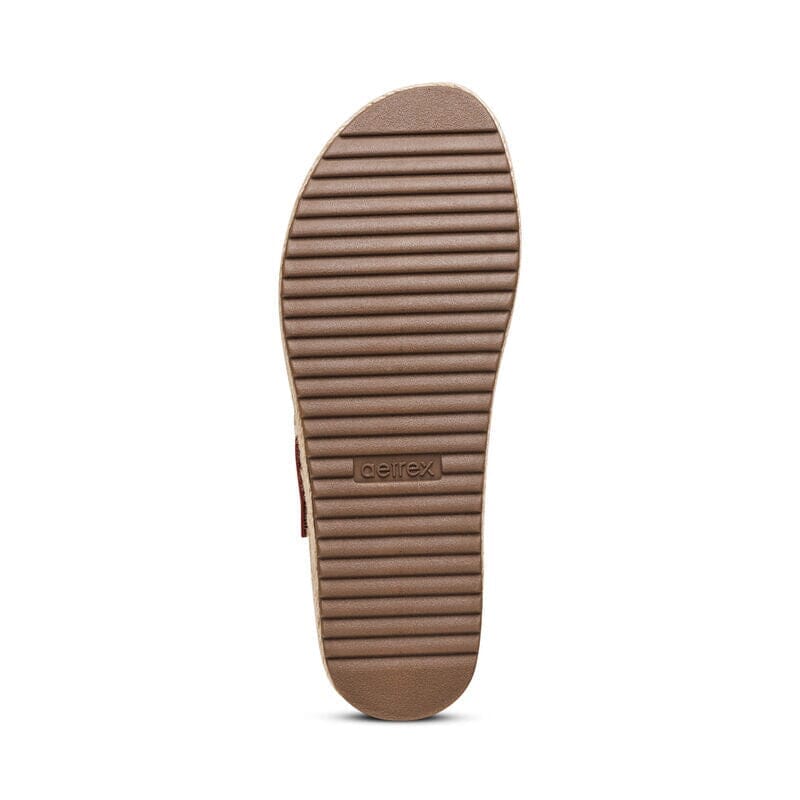 AETREX VANIA Arch Support Platform Sandals for Women - Comfortable Orthopedic Footwear for Walking, Travel & Everyday Wear