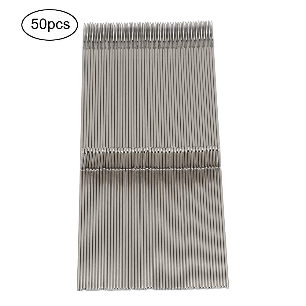 Ciciglow 50-Piece Heavy-Duty Steel Knitting Machine Replacement Parts Set - Compatible with SK155 Knitting Machine | Durable Needles & Components for Smooth Knitting Projects | Perfect for Home Crafting, Sweater Making & DIY Yarn Creations