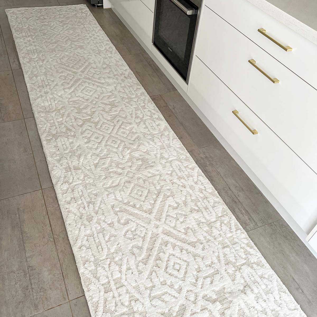 Josephine Tribal Transitional Runner Rug - Handwoven Boho Chic Area Rug for Hallway, Bedroom & Living Room Decor - Perfect for Boho, Farmhouse & Eclectic Home Styles