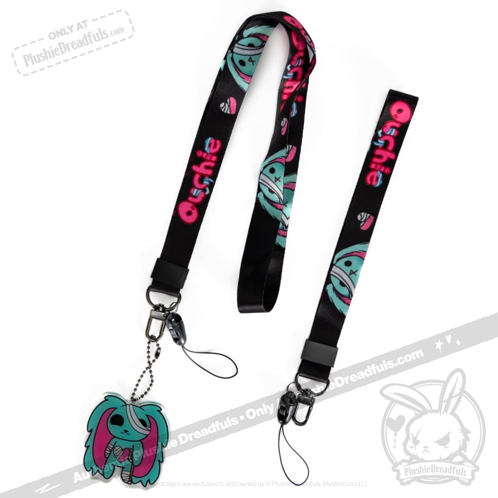 Plushie Dreadfuls Lanyard Strap - Soft & Durable Keychain Holder for ID Badges, Keys & Accessories | Perfect for Work, School & Conventions