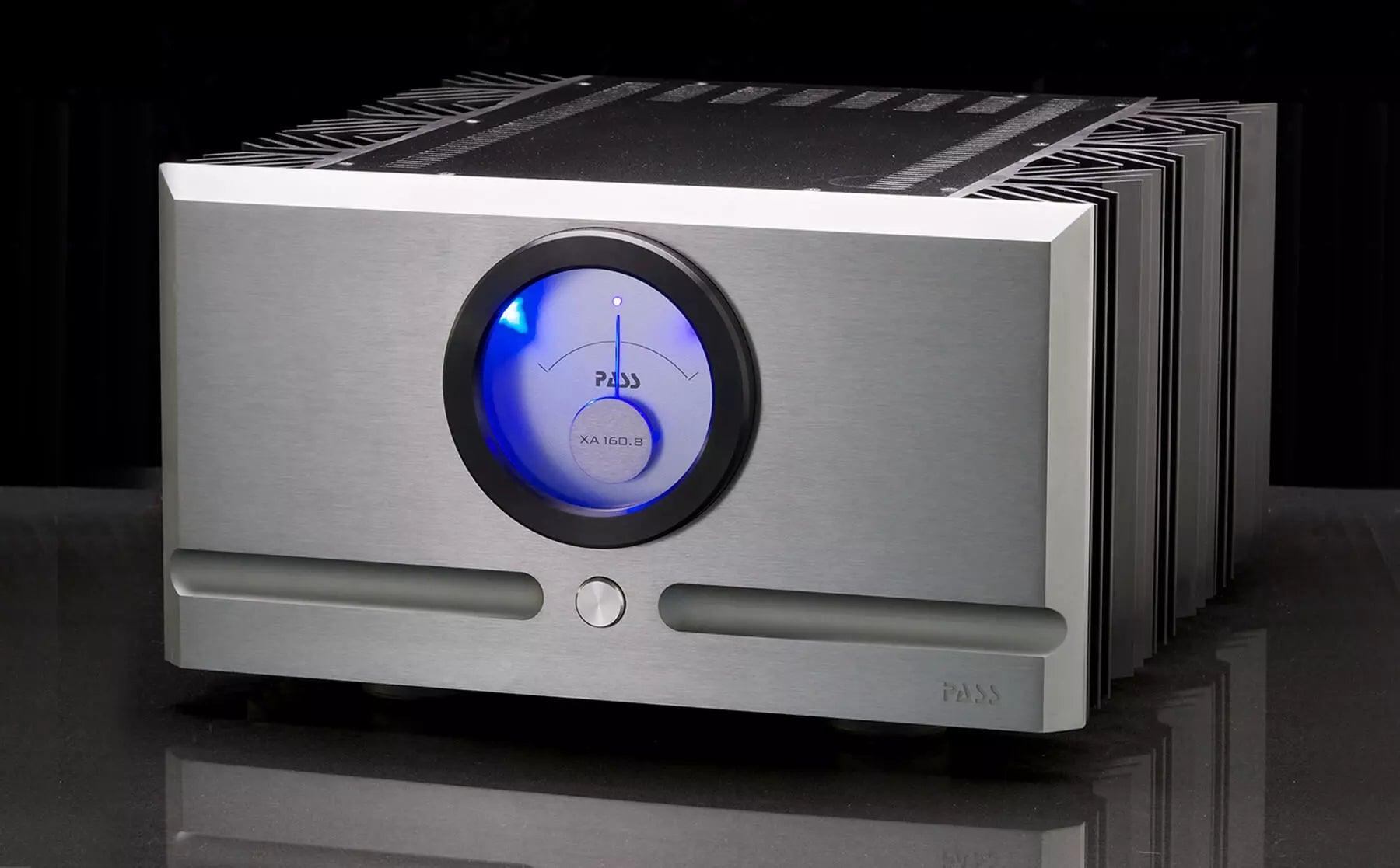 Pass Labs XA160.8 Monoblock Power Amplifier (Pair) - High-End Audio Equipment for Home Theater & Audiophile Sound Systems