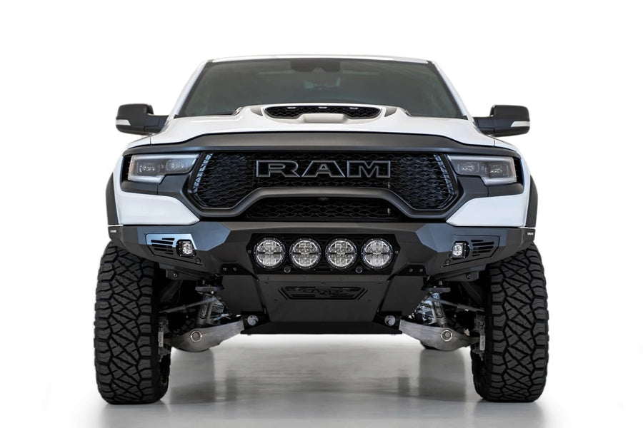 Addictive Desert Designs TRX Bomber Front Bumper for Dodge Ram 1500 - Heavy Duty Rigid Off-Road Bumper for Enhanced Protection & Style - Perfect for Off-Roading, Overlanding & Truck Customization