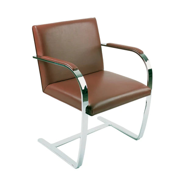 Brno Armchair with Thicker Cushions - Modern Lounge Chair for Living Room, Office & Reading Nook - Premium Comfort & Stylish Design