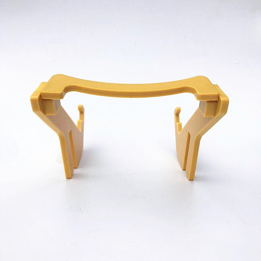 Bee Hive Frame Holder - Plastic Beekeeping Tool for Honey Extraction, Yellow