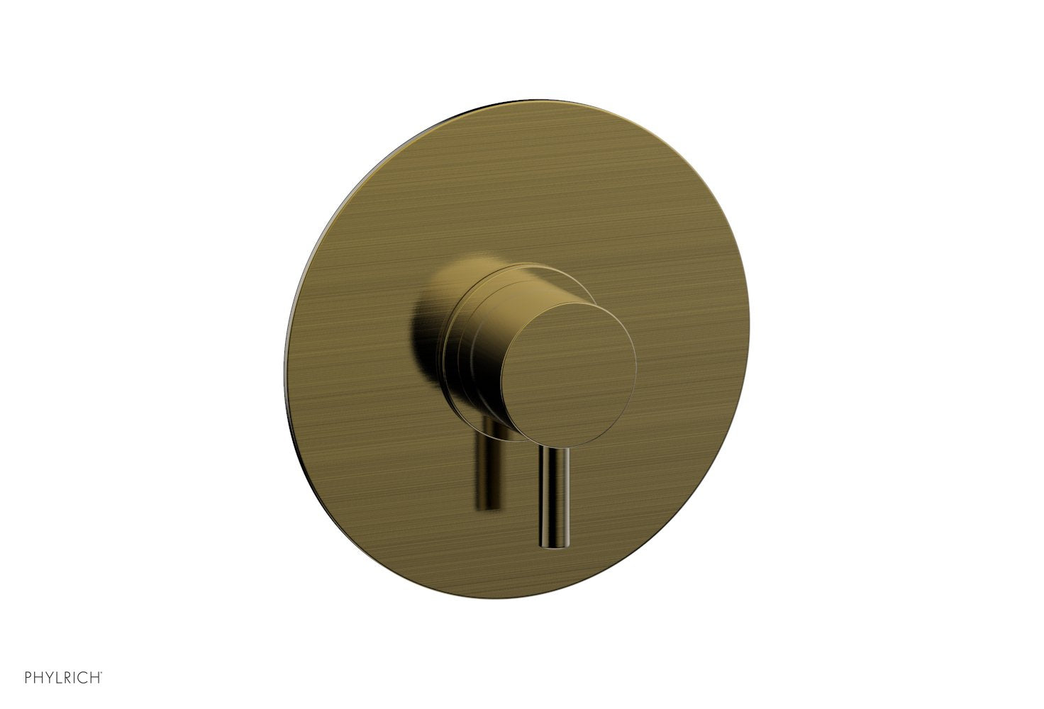 BASIC II Pressure Balance Round Shower Plate & Handle Trim with Lever Handle 4 183 - Perfect for Modern Bathroom Renovation and Spa-Like Shower Experience