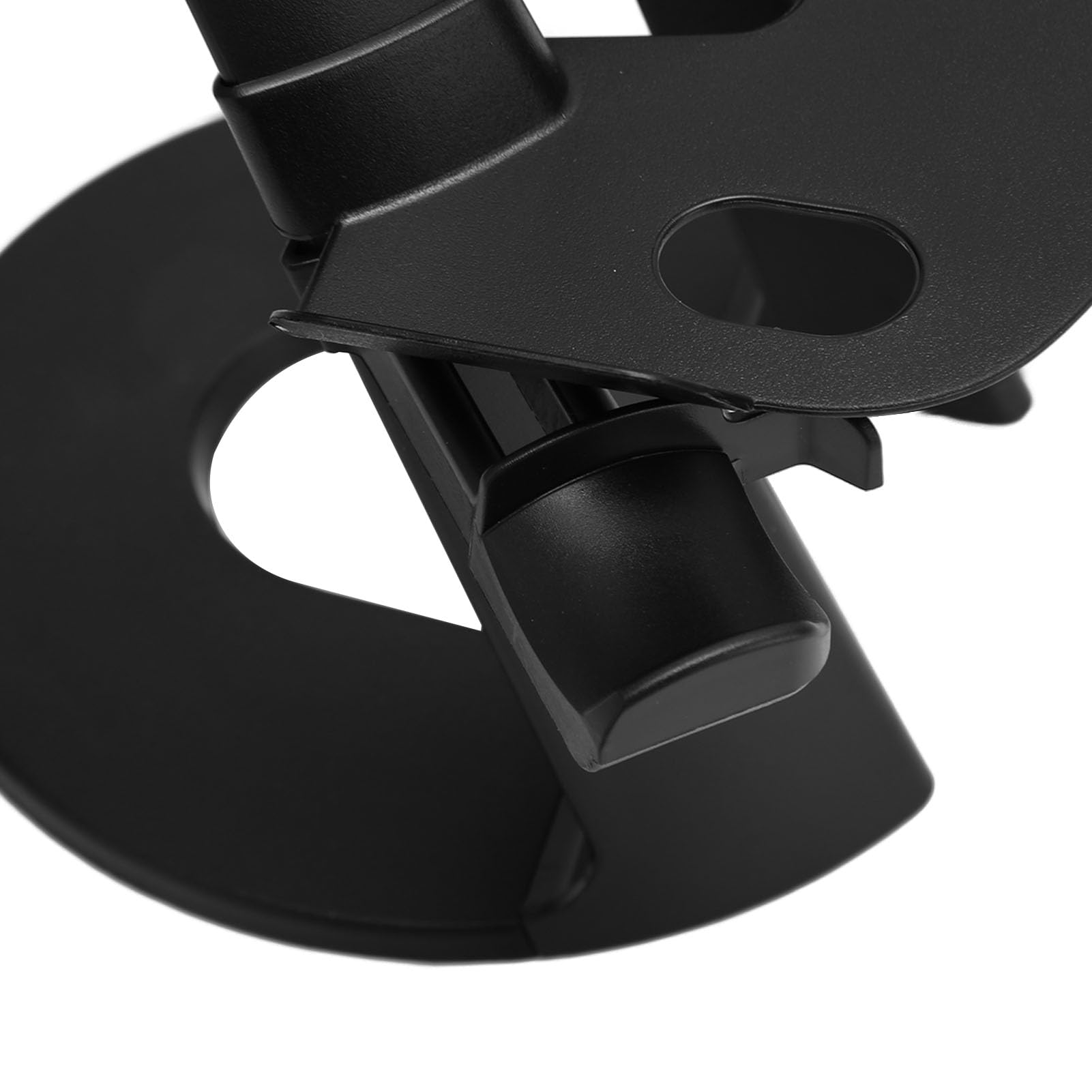Universal VR Headset Stand for Oculus Quest 1 & 2, Rift S - Round Stable Base Prevents Deformation (Black) | Perfect for Gaming Setup, VR Storage & Display