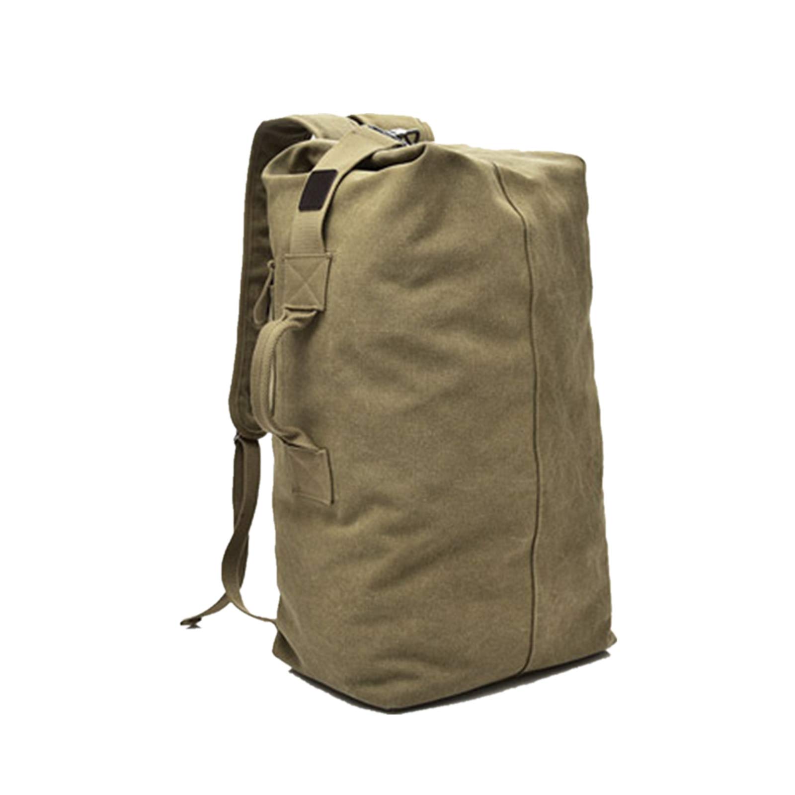 Large Waterproof Travel Backpack for Outdoor Sports - Hiking, Trekking, Camping & Military Use (Khaki) - Perfect for Adventure Travel, Backpacking & Daily Commute