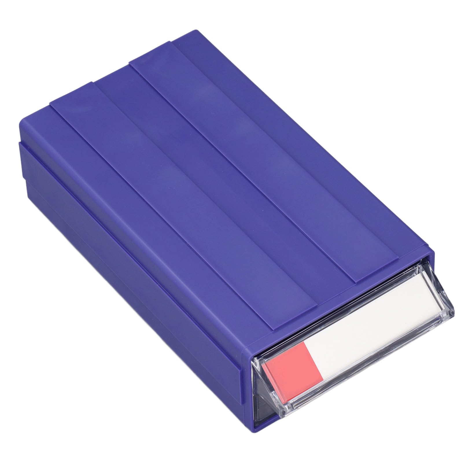 Modular Plastic Storage Box Drawer Organizer 180x95x50mm - Blue Office Supplies for Components, Crafts & Stationery | Durable Construction, Multi-Purpose Use | Perfect for Desk Organization, DIY Projects & Home Office Storage