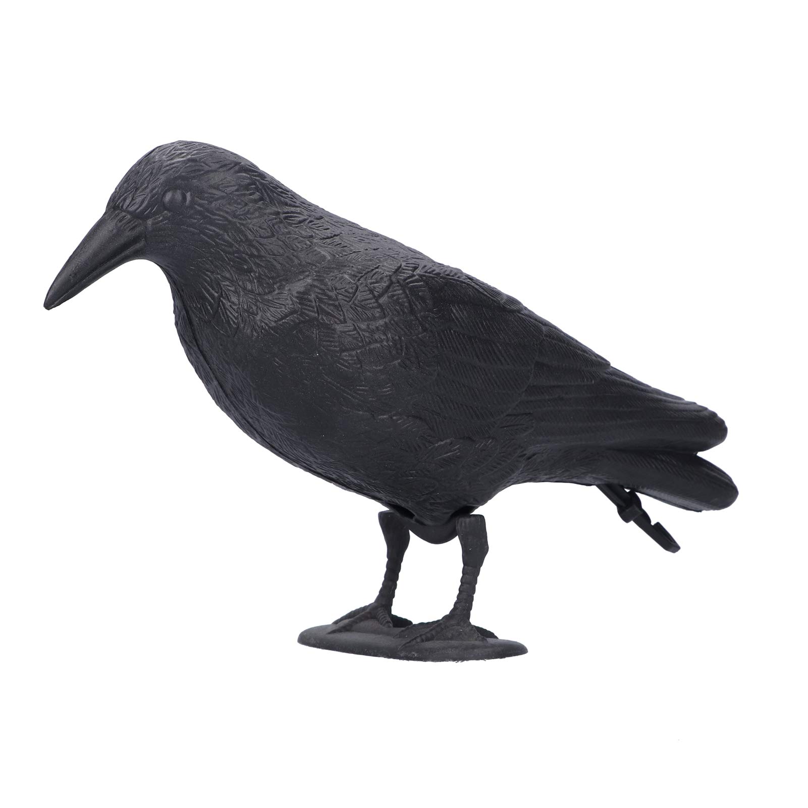Realistic Plastic Scarecrow Bird Repellent - Hanging or Standing Decoy for Gardens, Farms, Yards & Markets | Outdoor Pest Control Solution