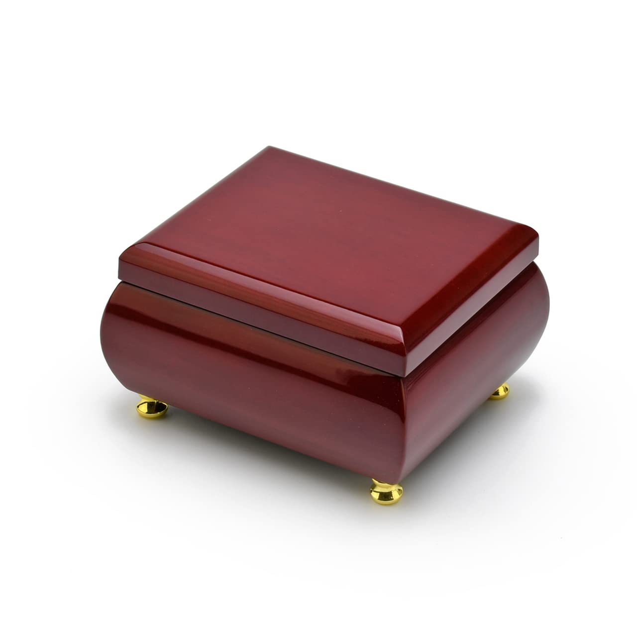 Elegant Hi-Gloss Rosewood Music Jewelry Box with Multiple Song Options - Beautiful Handcrafted Gift for Women | Perfect for Jewelry Storage, Birthday Presents & Home Decor