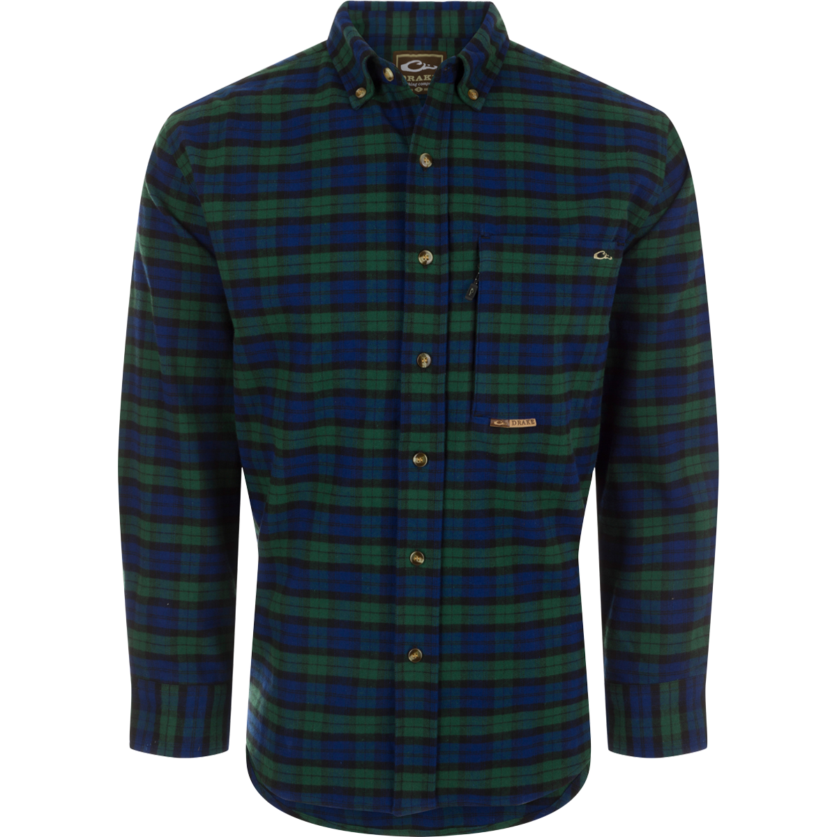 Autumn Brushed Twill Plaid Button Down Long Sleeve Shirt for Men - Comfortable Fall Flannel Shirt for Casual Wear, Outdoor Activities & Layering