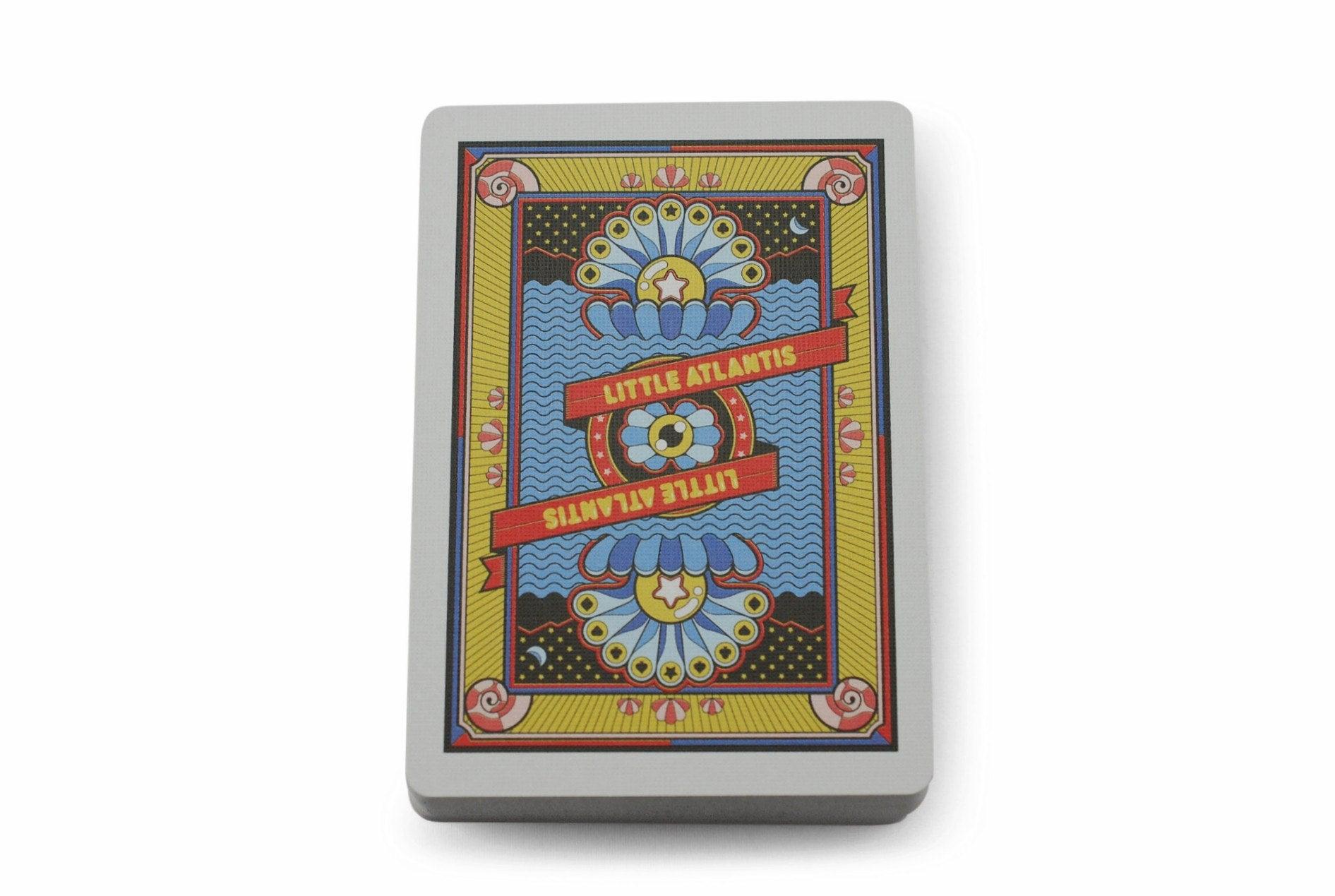 Bicycle® Little Atlantis Playing Cards - Premium Waterproof & Durable for Magic Tricks, Card Games, and Collecting - Perfect for Poker Nights, Travel, and Gift Giving