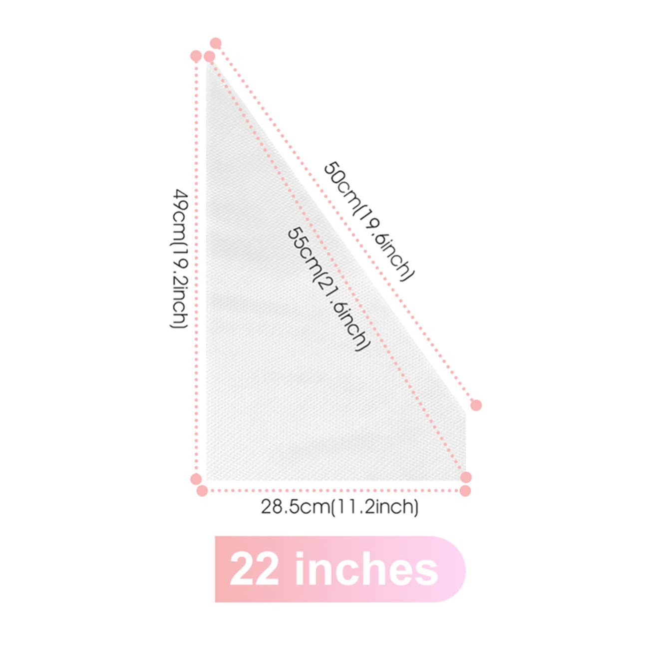 100 Pcs Large Thickened 22