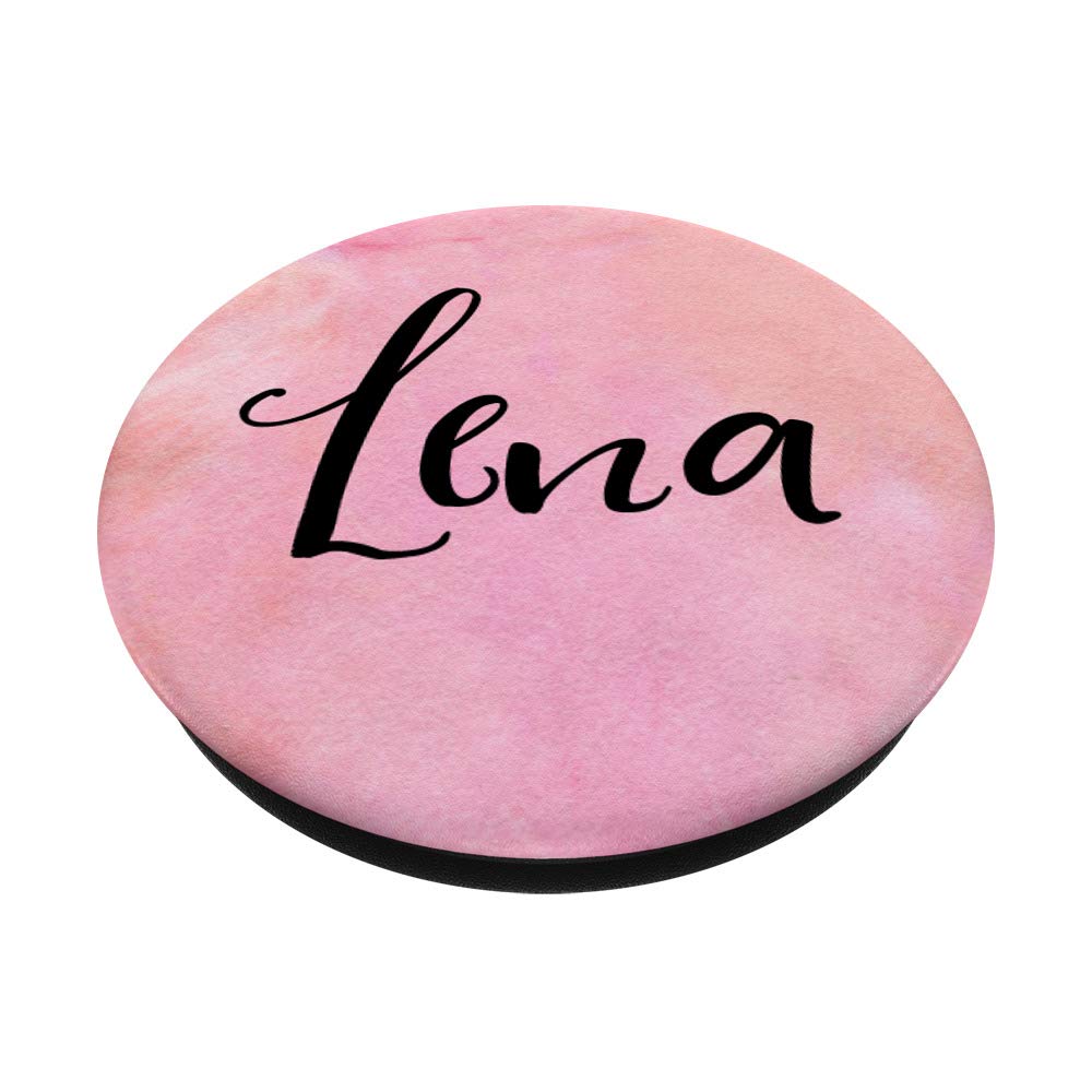 Lena Name Necklace - Custom Black on Pink Personalized Jewelry for Women, Gift for Her, Birthday, Anniversary, Valentine's Day Present | Perfect for Everyday Wear, Date Nights & Special Occasions