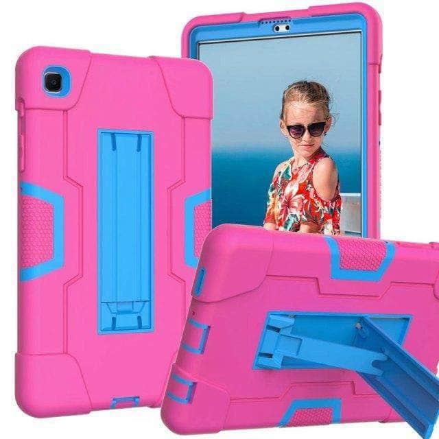 Shockproof Hybrid Armor Case for Samsung Galaxy Tab A7 Lite (T220/T225) - Heavy Duty Drop Protection for Kids, Travel & Outdoor Use