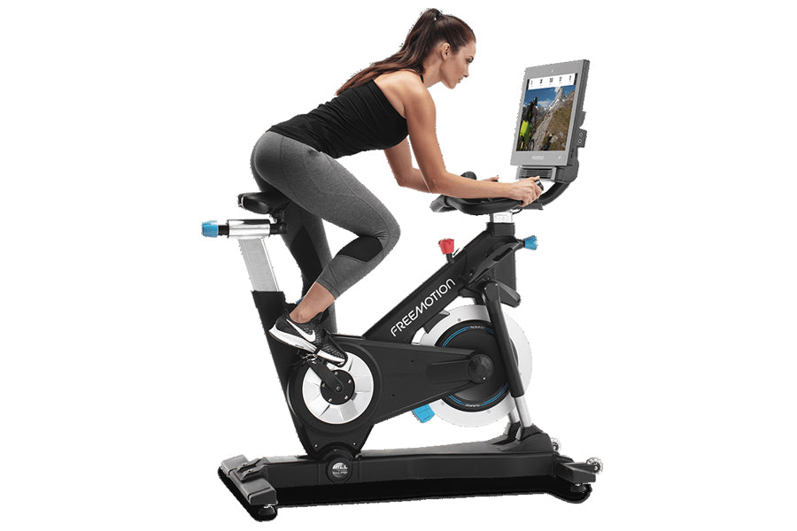 Freemotion CoachBike Indoor Cycling Bike - Premium Home Exercise Bike for Cardio & Strength Training - Perfect for Home Gym, Spin Classes & Fitness Enthusiasts