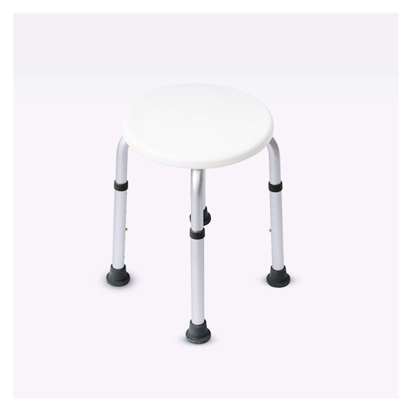 Uongfi Adjustable Shower Chair for Elderly & Disabled - Non-Slip Bathtub Bench Stool with 8 Height Settings - Large Bathroom Safety Seat for Seniors & Handicapped (As Shown Color) - Ideal for Shower Safety, Bathing Assistance & Elderly Care
