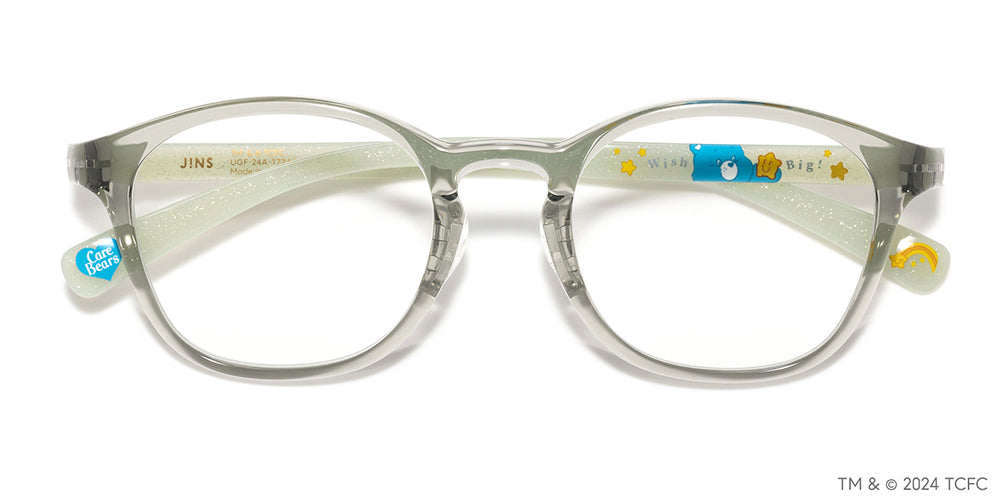 JINS x Care Bears Wish Bear Glasses - Cute & Stylish Eyewear for Kids & Adults - Perfect for Cosplay, Gifts, and Everyday Wear