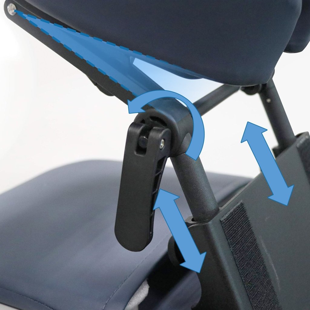 Foldable Adjustable Desktop Massage Kit - Portable Neck & Shoulder Massager for Office, Home & Travel - Ideal for Eye Surgery Recovery & Stress Relief