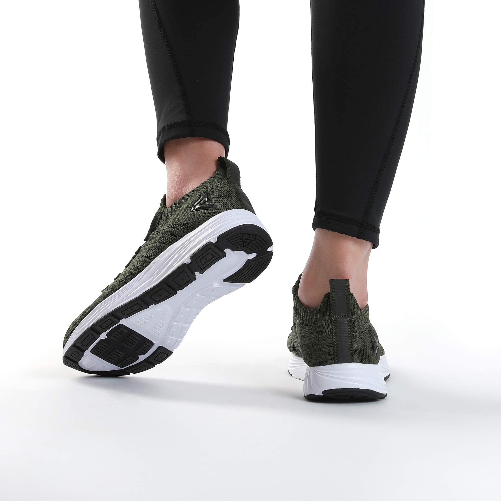 PEAK Women's Lightweight Walking Shoes - Slip-On Sneakers for Running, Tennis, Gym & Casual Workouts | Comfortable & Breathable for All-Day Wear | Perfect for Walking, Travel & Everyday Use