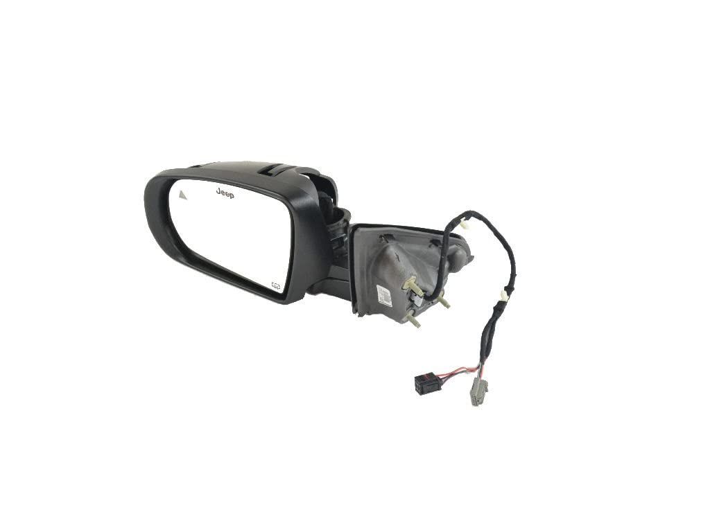 Left Side Outside Rear View Mirror for Car - Replacement Auto Mirror with Wide Angle View for Safe Driving & Parking | Fits Most Vehicles