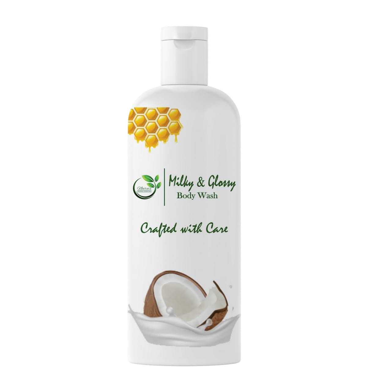 Milky Glossy Body Wash with Licorice & Coconut Milk - Pack of 2 for Soft Skin