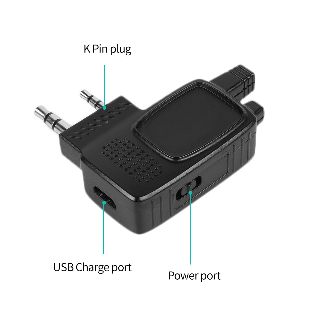 Baofeng 888S Wireless Bluetooth Programming Adapter - AS001 Bluetooth Dongle for Easy Radio Programming | Perfect for HAM Radio Enthusiasts & Emergency Communication
