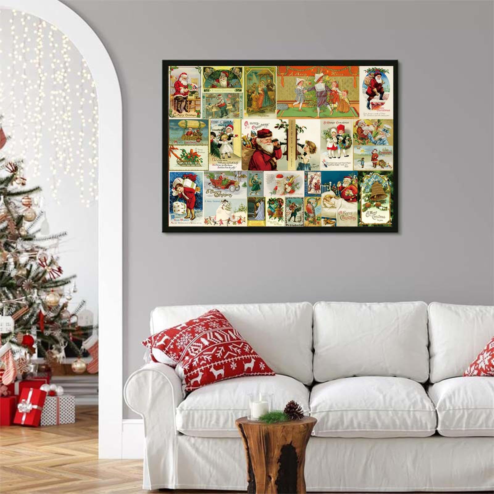 2024 Christmas Advent Calendar Puzzle - 1000 Piece Countdown Puzzle for Adults & Family Game Night - Holiday Party Activity, Gift for Puzzle Lovers (Perfect for Christmas Decor, Family Bonding & Cozy Winter Evenings)