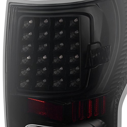 AKKON Black Smoke Headlights & LED Tail Lights Combo for Toyota Tundra - Durable Replacement Lighting Kit for Off-Road, Night Driving & Custom Car Styling