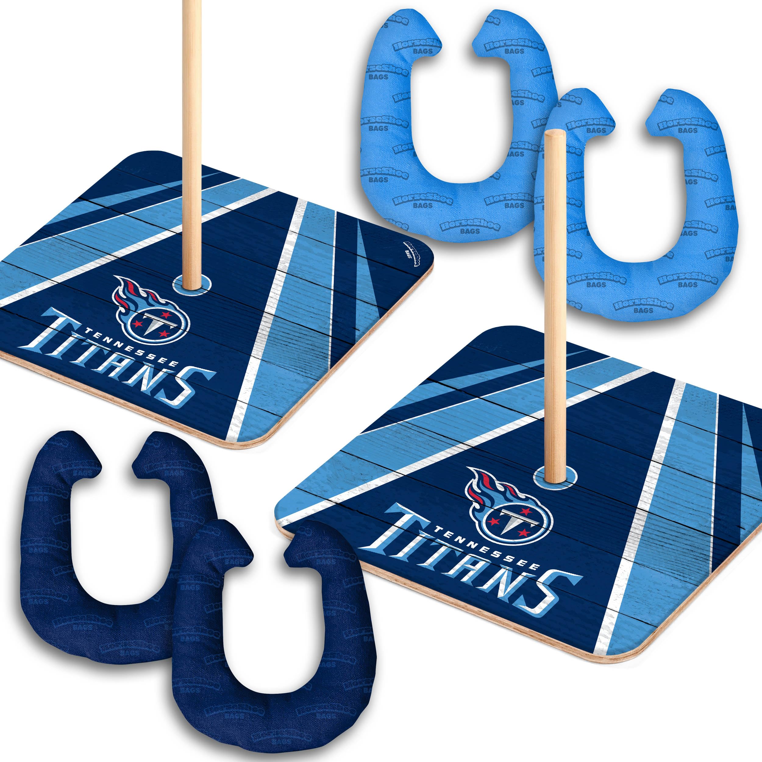 Official Tennessee Titans Horseshoe Crossbody Bag - Licensed NFL Fan Gear for Game Day & Tailgating