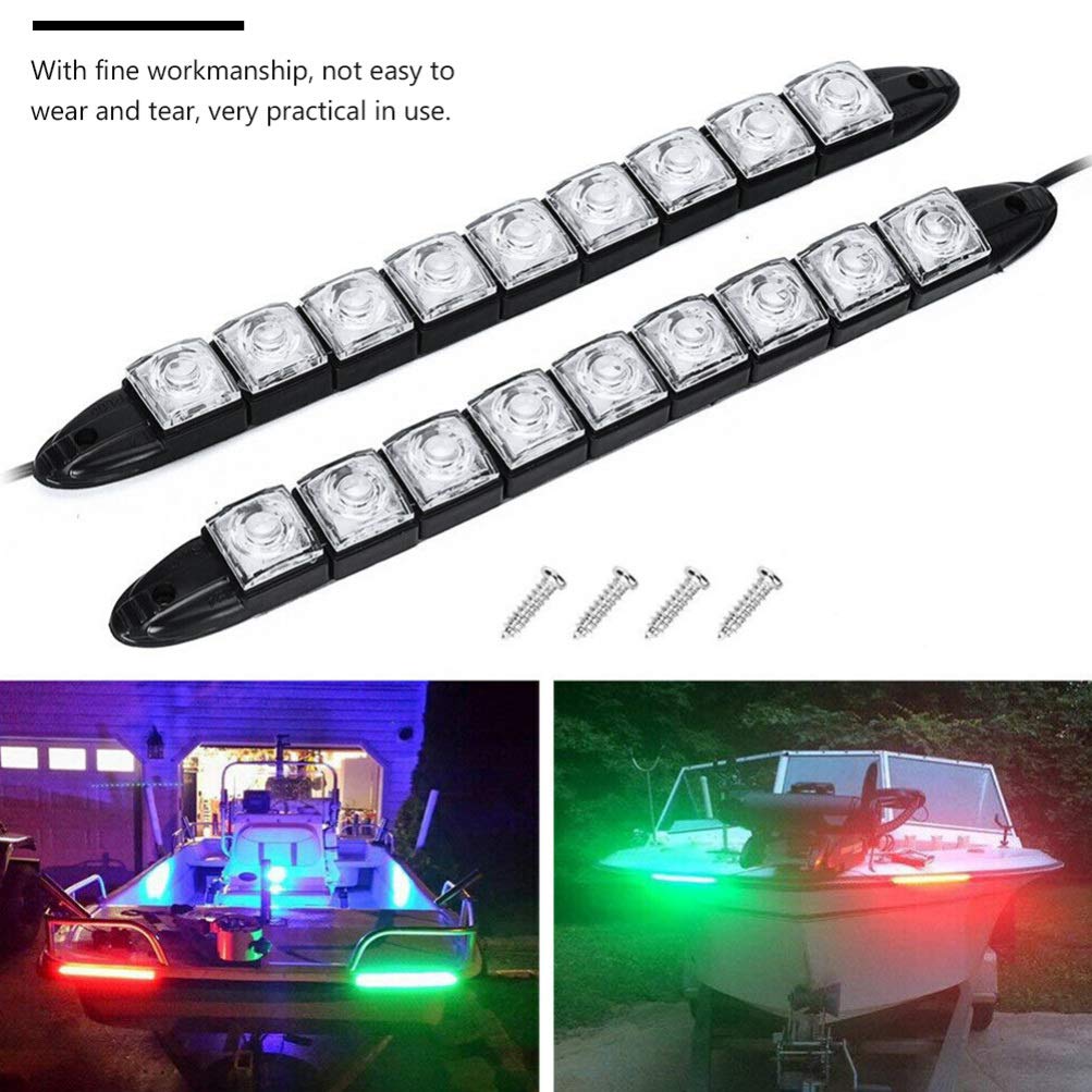 2PCS LED Daytime Running Lights - Bright White LED Strip Trailer Hitch & Fog Lamps - Durable Auto Accessories for Trucks, SUVs & Trailers - Perfect for Off-Roading, Night Driving & Enhanced Visibility