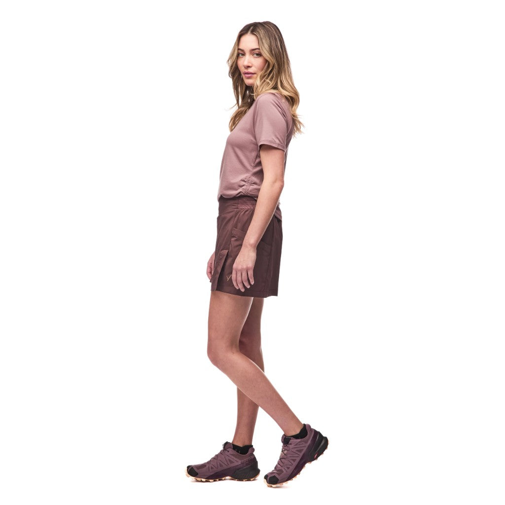 Indyeva Ulendo V Skort - Women's Athletic Skirt with Built-in Shorts for Running, Tennis & Yoga | Comfortable & Stylish Activewear