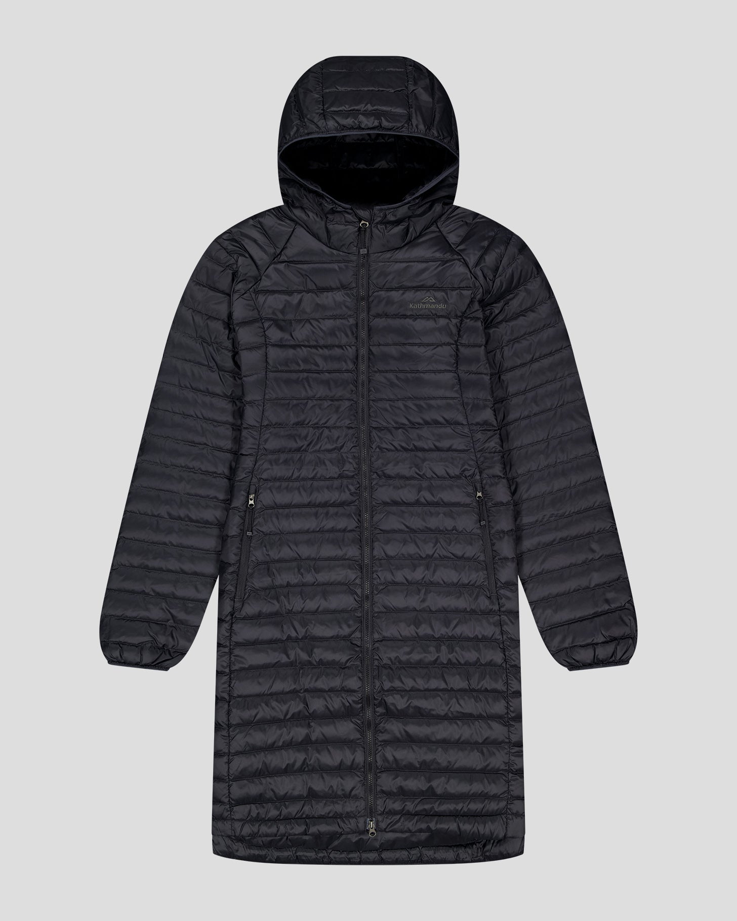 Women's Heli Down Jacket - Lightweight Warm Winter Coat, Waterproof Windproof, Black Stingray Color - Perfect for Skiing, Hiking & Cold Weather Outdoor Activities