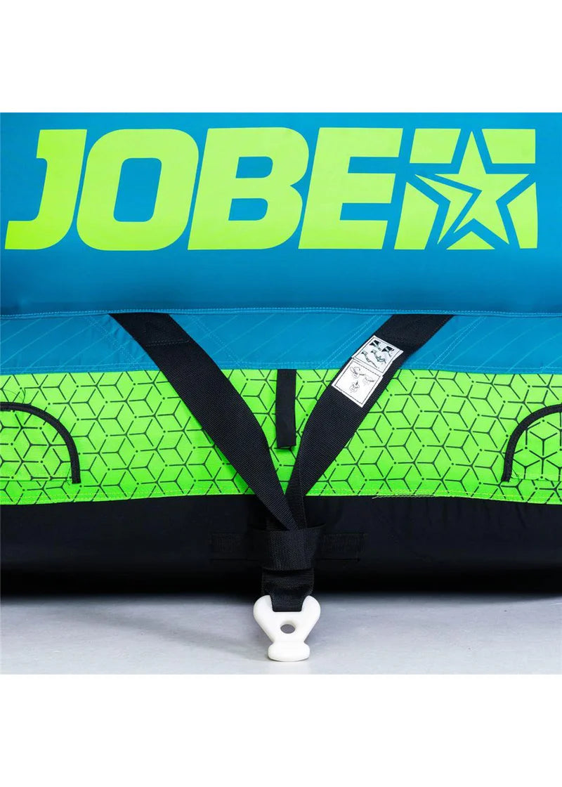 Jobe Binar 3-Person Towable Tube for Boating & Water Sports - Durable Inflatable Ride for Lakes, Rivers & Beach Fun