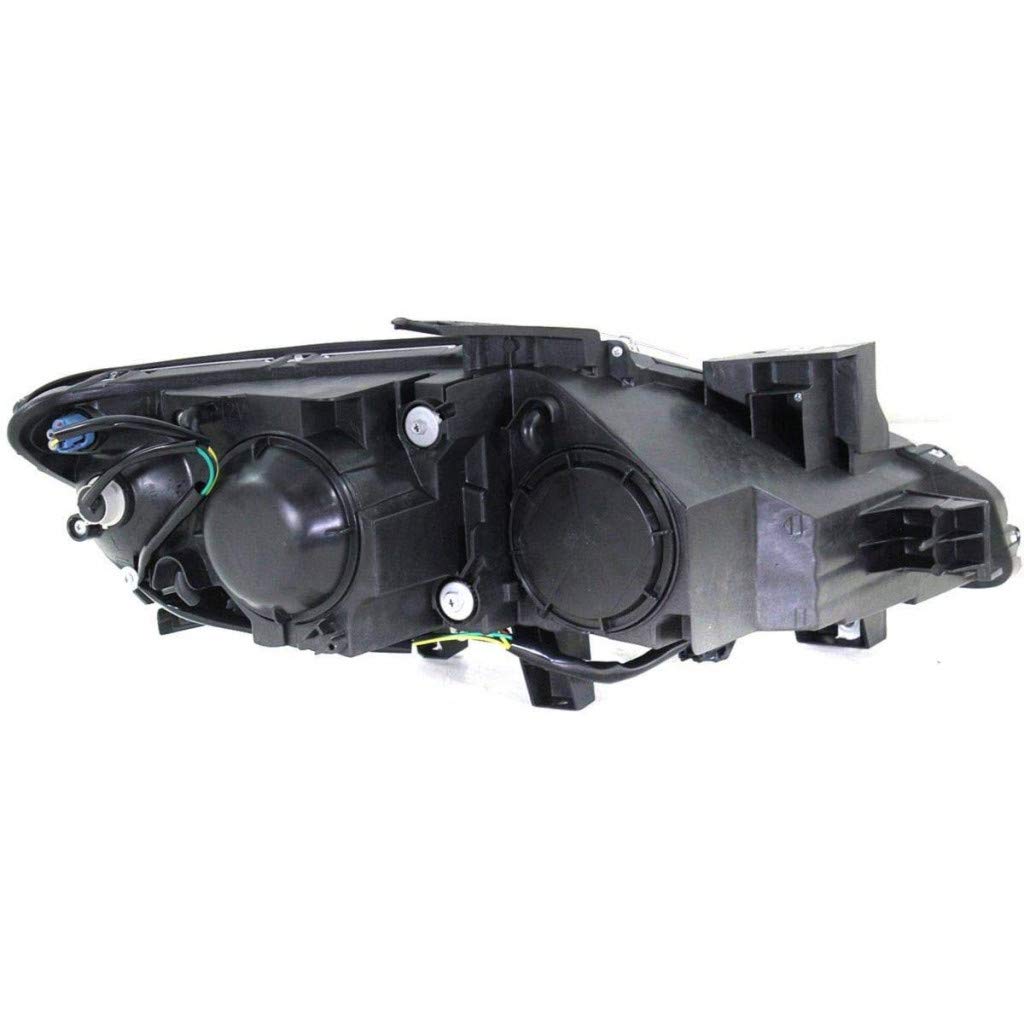 CarLights360: Replacement Headlight Assembly for Mazda CX-9 2010-2012 (Driver Side) - Includes Bulbs, DOT Certified - Part #MA2518145 - Perfect for Night Driving & Enhanced Visibility