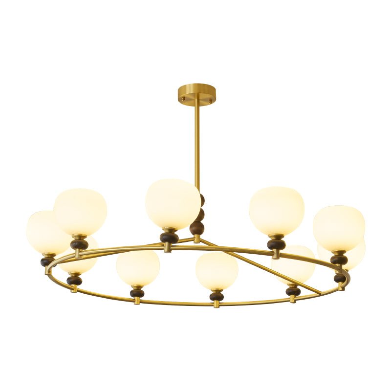 Celestique Crystal Chandelier - Elegant Modern Ceiling Light Fixture for Dining Room, Living Room & Bedroom | Perfect for Home Decor, Wedding & Luxury Interior Design