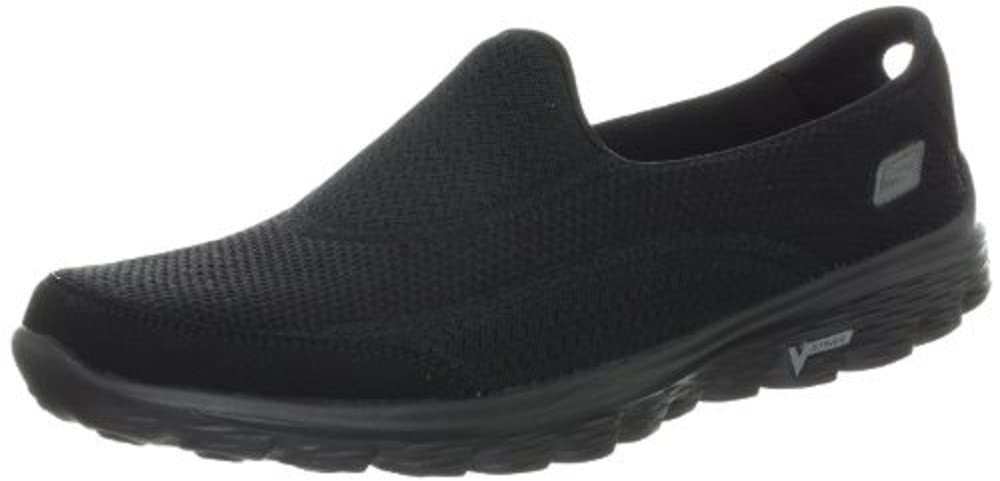 Skechers Women's Go Walk 2 - Lightweight Slip-On Walking Shoes for Women | Comfortable & Breathable Sneakers | Perfect for Walking, Travel & Everyday Wear