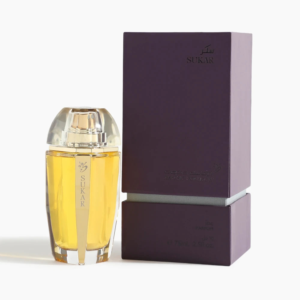Sukar Perfume for Women & Men - 75ml Eau de Parfum - Long Lasting Fragrance for Date Night, Parties & Special Occasions