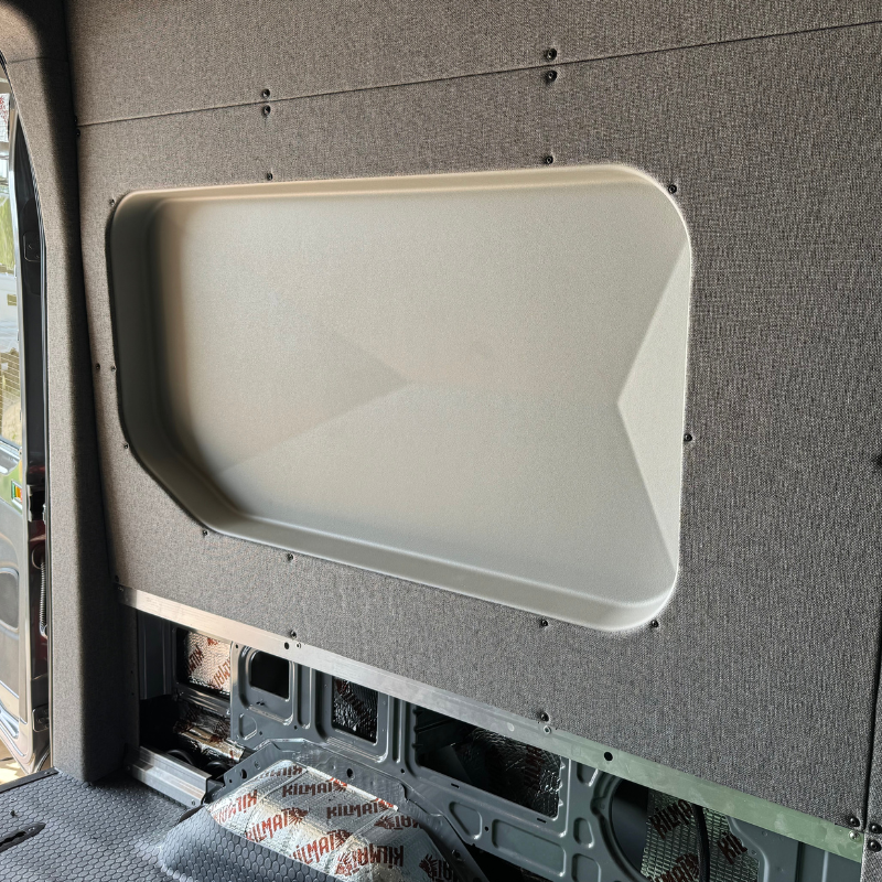 Ford Transit Innie Sleeper - Driver Side Sleeper Conversion Kit for Camper Vans | Comfortable Sleeping Solution for Road Trips & Camping Adventures