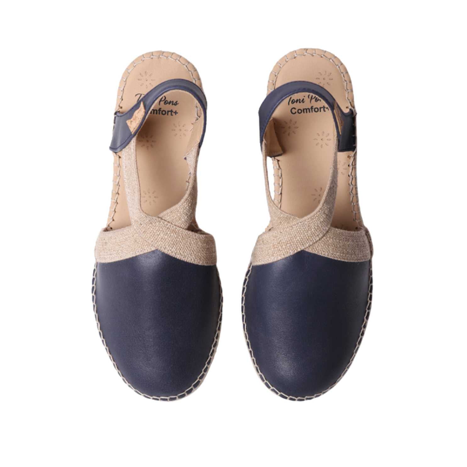 Women's Plain Leather Wedge Espadrille Shoes - Comfortable Summer Sandals with Tundra Sole | Perfect for Beach, Vacation & Casual Outfits