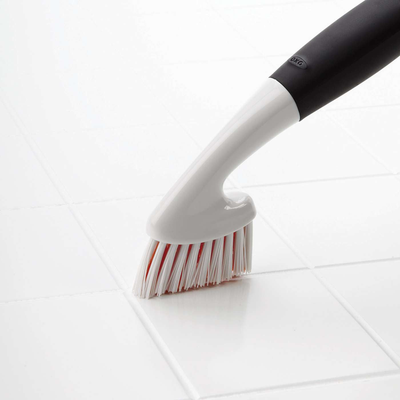 Premium Grout Brush for Tile Cleaning - Heavy Duty Scrub Brush for Bathroom, Kitchen & Shower - Ergonomic Handle for Deep Grout Cleaning - Perfect for Home Renovation & DIY Projects