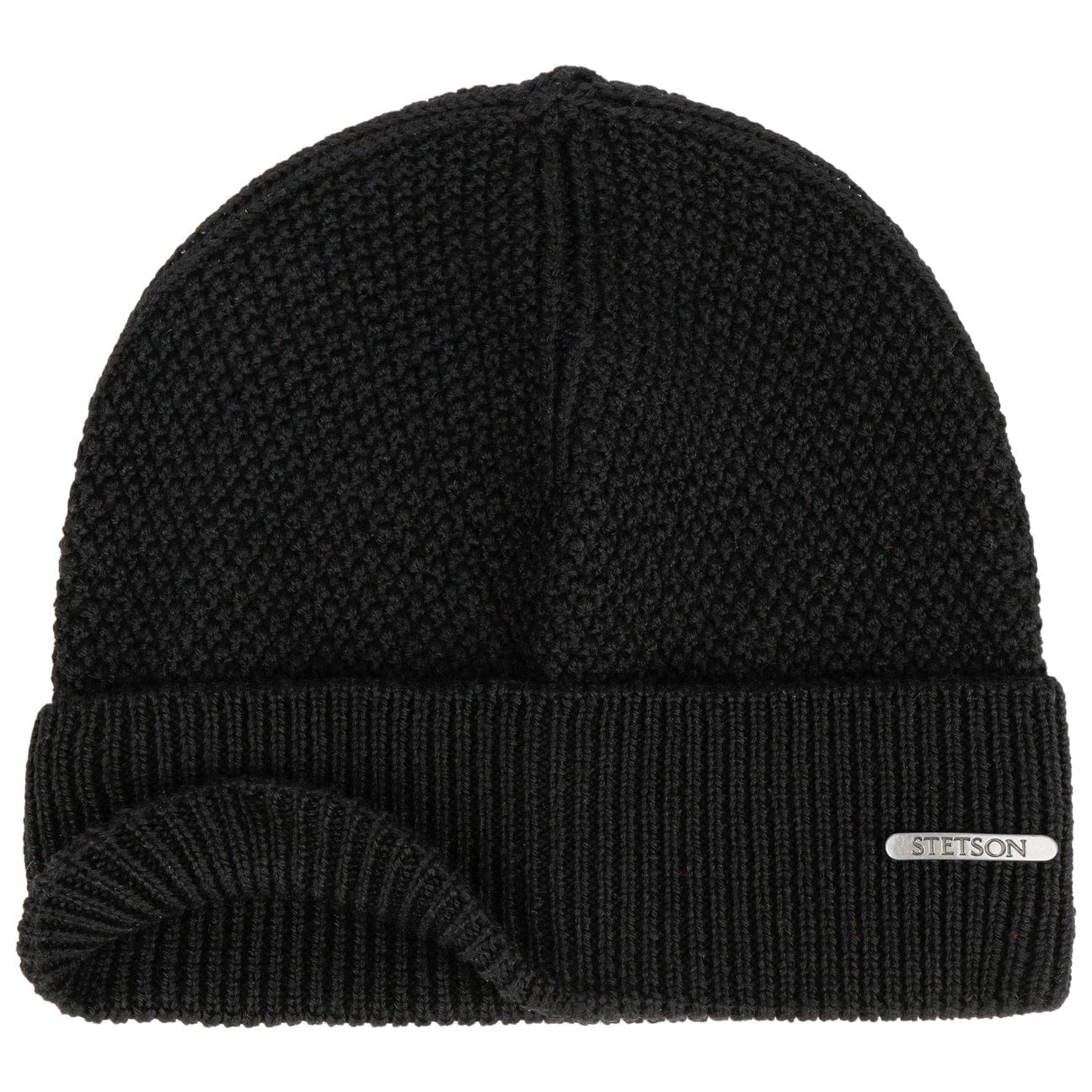 Stetson Rodrick Merino Wool Knit Hat for Men - Soft & Warm Winter Beanie for Outdoor Activities, Skiing & Hiking