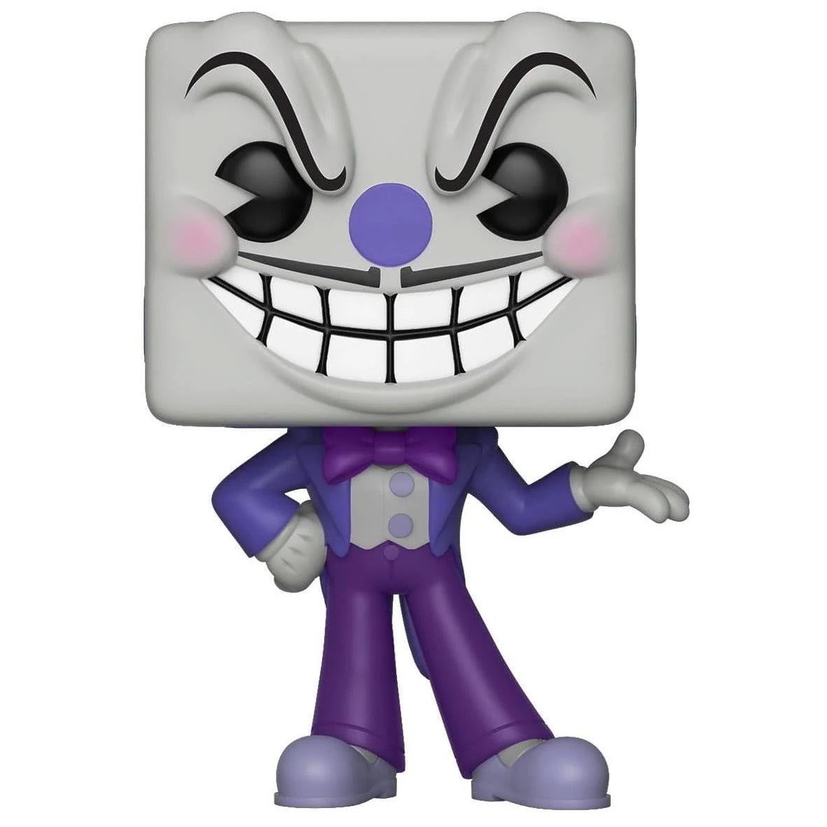 Cuphead King Dice Funko Pop #313 - Rare Vaulted Collectible for Gamers & Fans | Perfect for Display, Gifts, and Gaming Room Decor