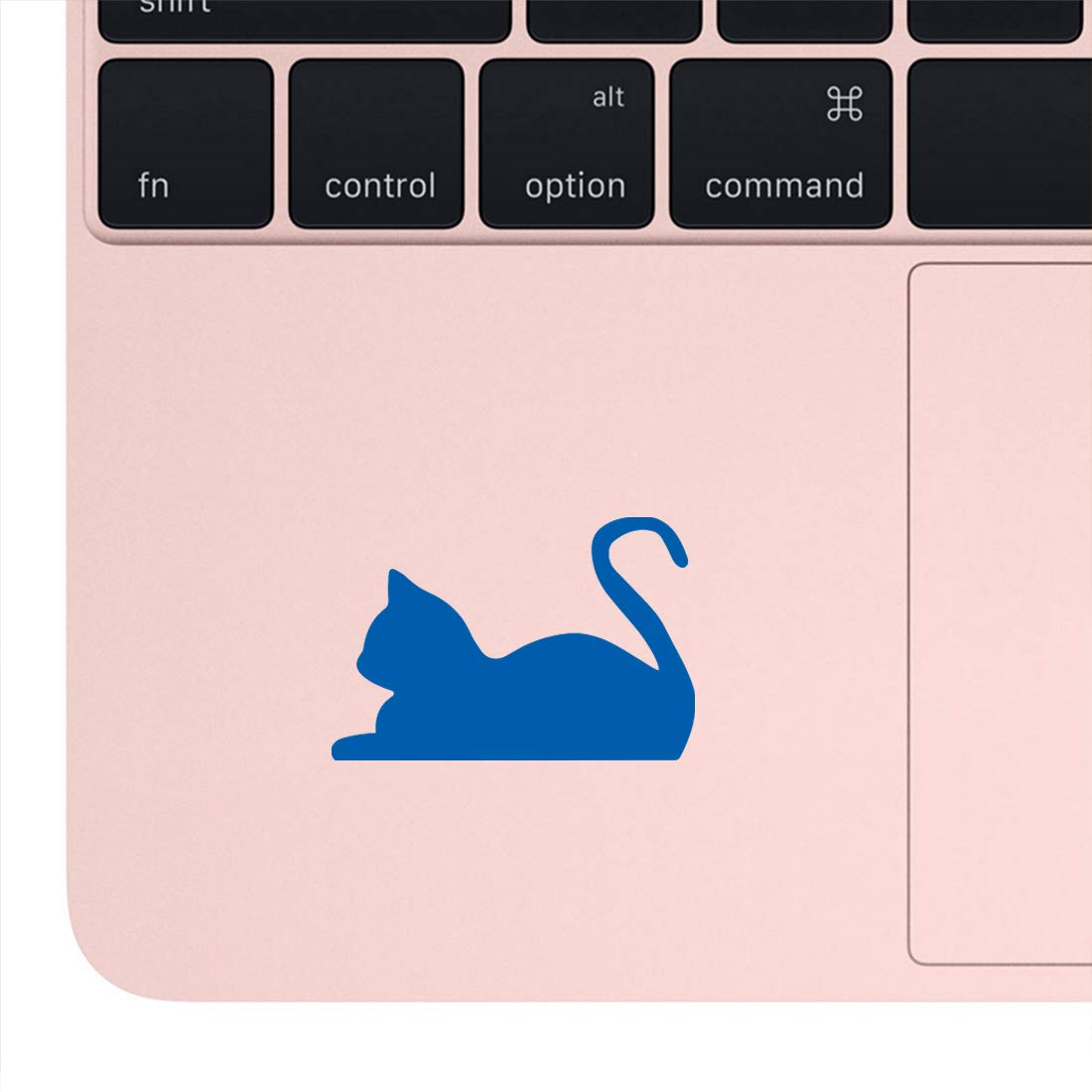 Premium Waterproof Vinyl Cat Decal Stickers (Azure Blue, Set of 2) - Cute Laptop, Phone, Helmet & Car Window Decoration for Pet Lovers | Perfect for Home, Office & DIY Crafts