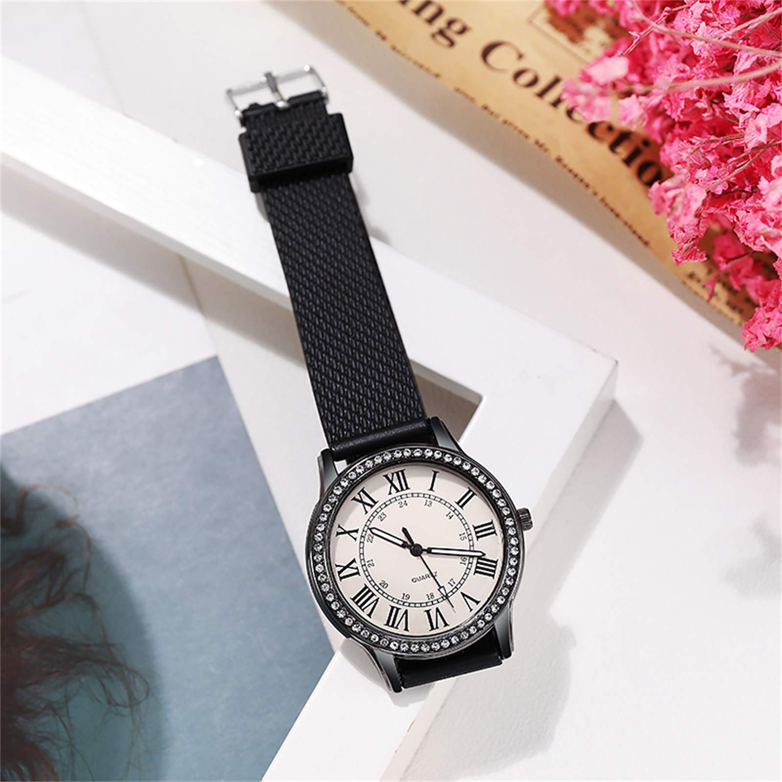 Stylish Women's Digital Quartz Strap Watch - Fashionable Smart Wristwatch for Everyday Wear, Work & Sports | Waterproof & Durable