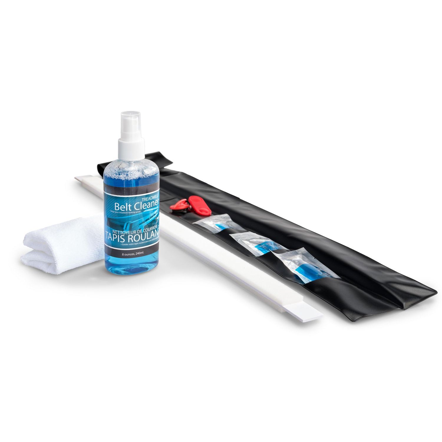 Premium Treadmill Maintenance Kit - Lubricant, Cleaning Spray & Tools for Home Gym Equipment Care - Ideal for Treadmill Belt Lubrication & Machine Maintenance