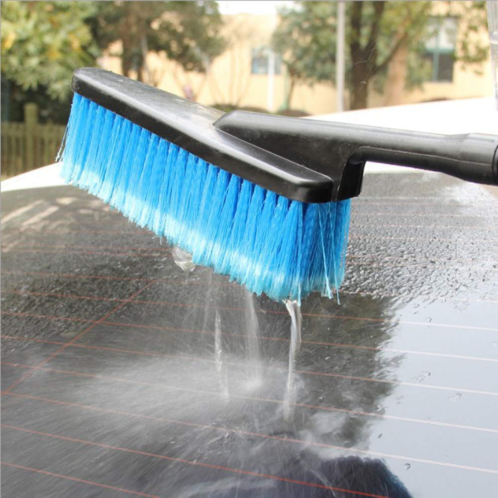 Premium Car Wash Brush with Extendable Handle - Heavy Duty Exterior Cleaning Tool for Cars, Trucks & SUVs - Perfect for Washing, Waxing & Detailing at Home or Car Wash