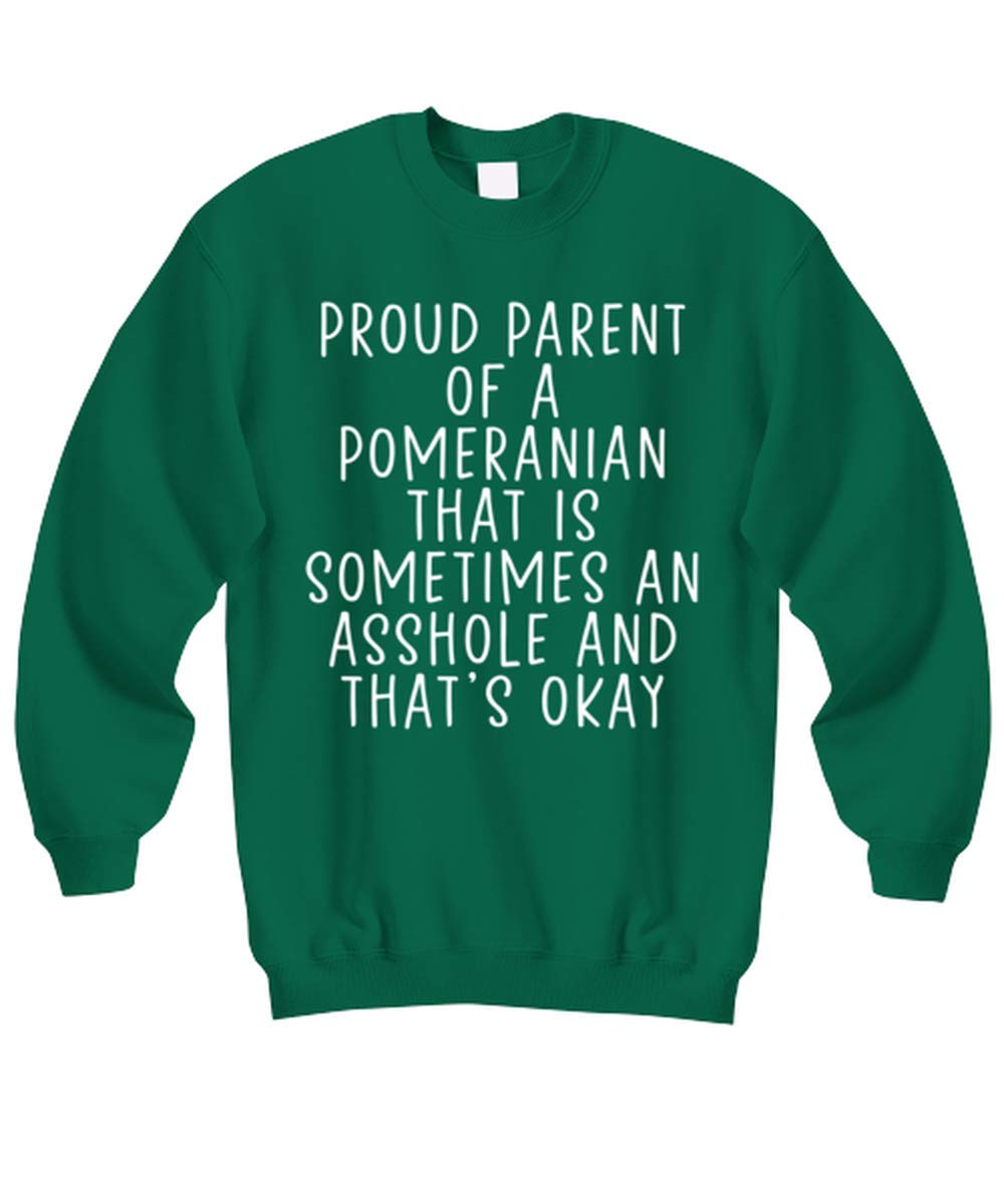 Pomeranian Sweatshirt Sweater Shirt - Cozy Dog Lover Apparel for Casual Wear, Outdoor Adventures, and Cuddle Sessions