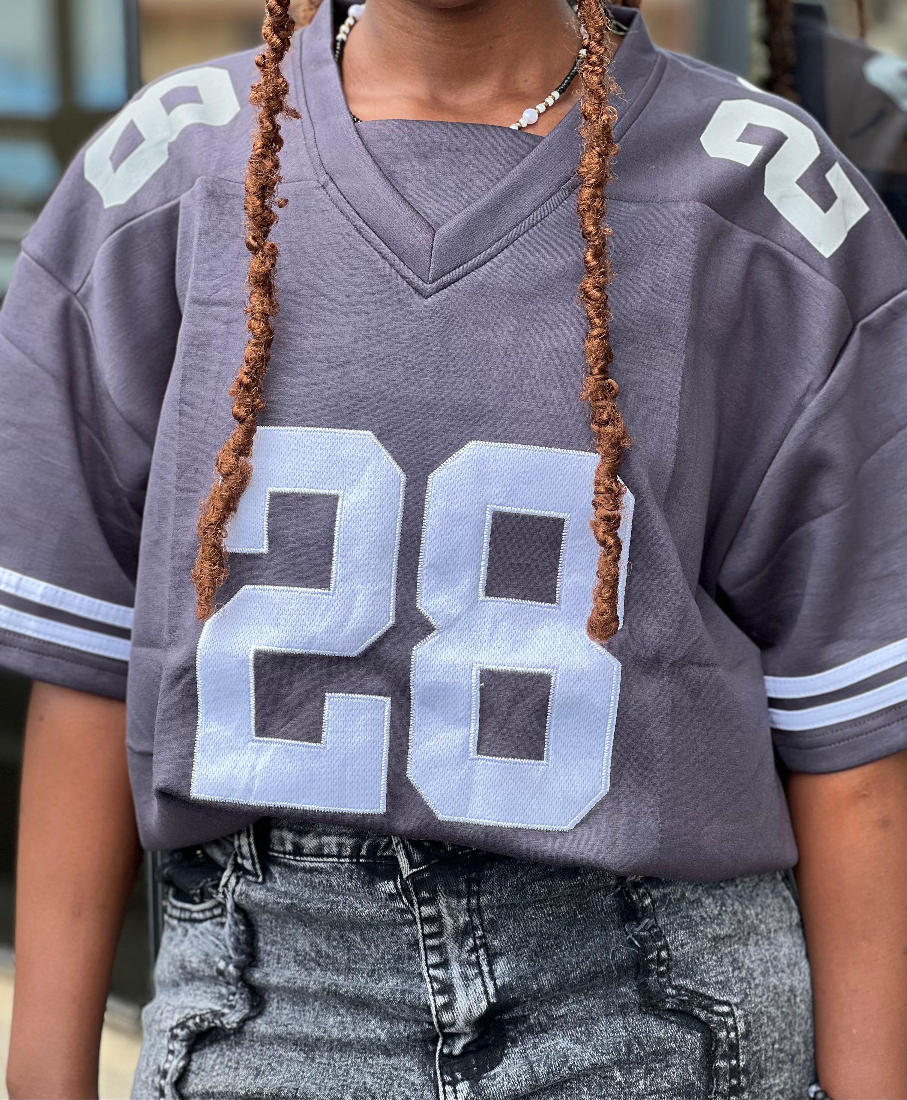 Authentic NFL Jersey No. 28 - Official Licensed Football Shirt for Men & Women - Perfect for Game Day, Tailgating & Fan Gifts